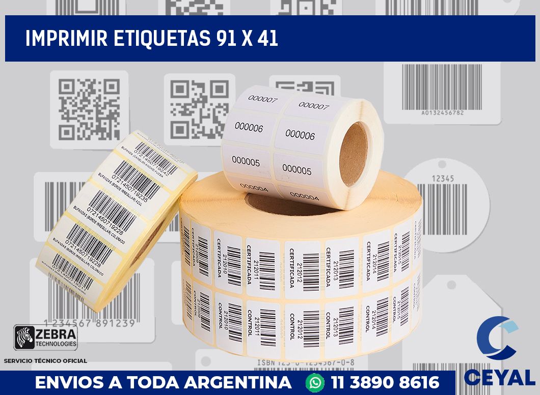 imprimir etiquetas 91 x 41