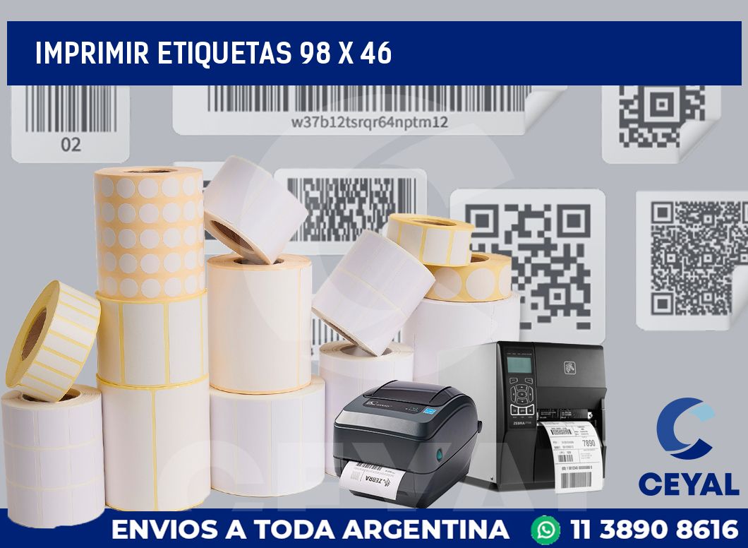 imprimir etiquetas 98 x 46