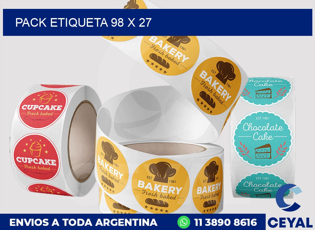 pack etiqueta 98 x 27