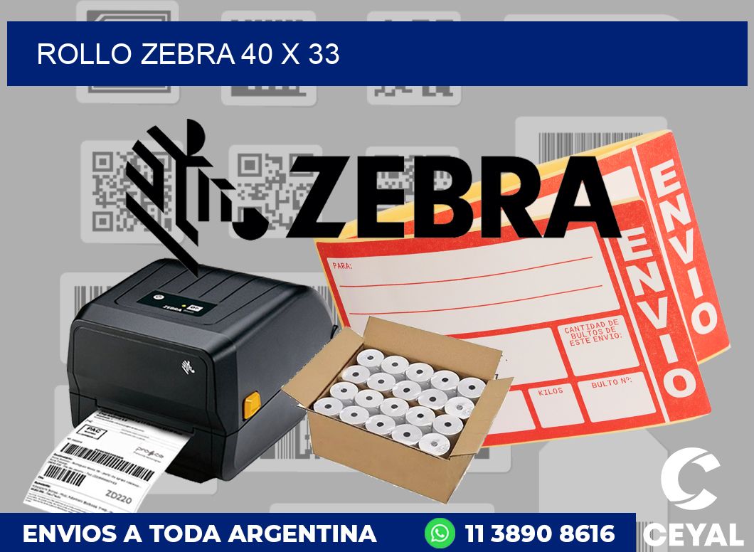 rollo zebra 40 x 33