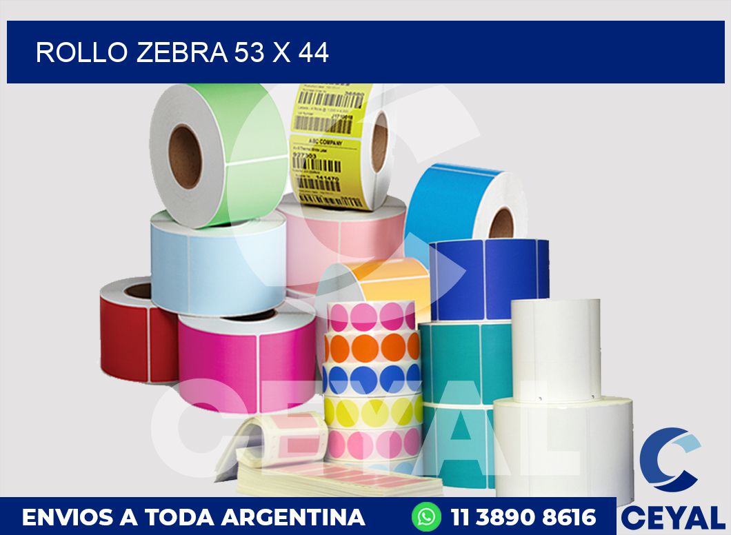 rollo zebra 53 x 44