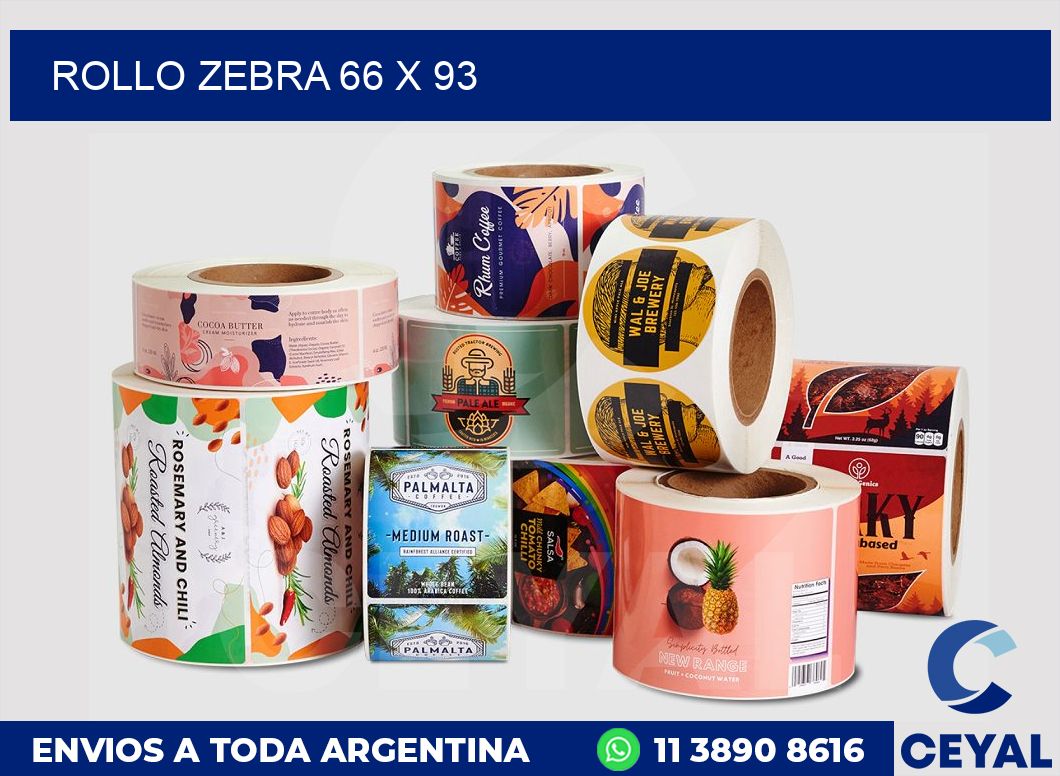 rollo zebra 66 x 93