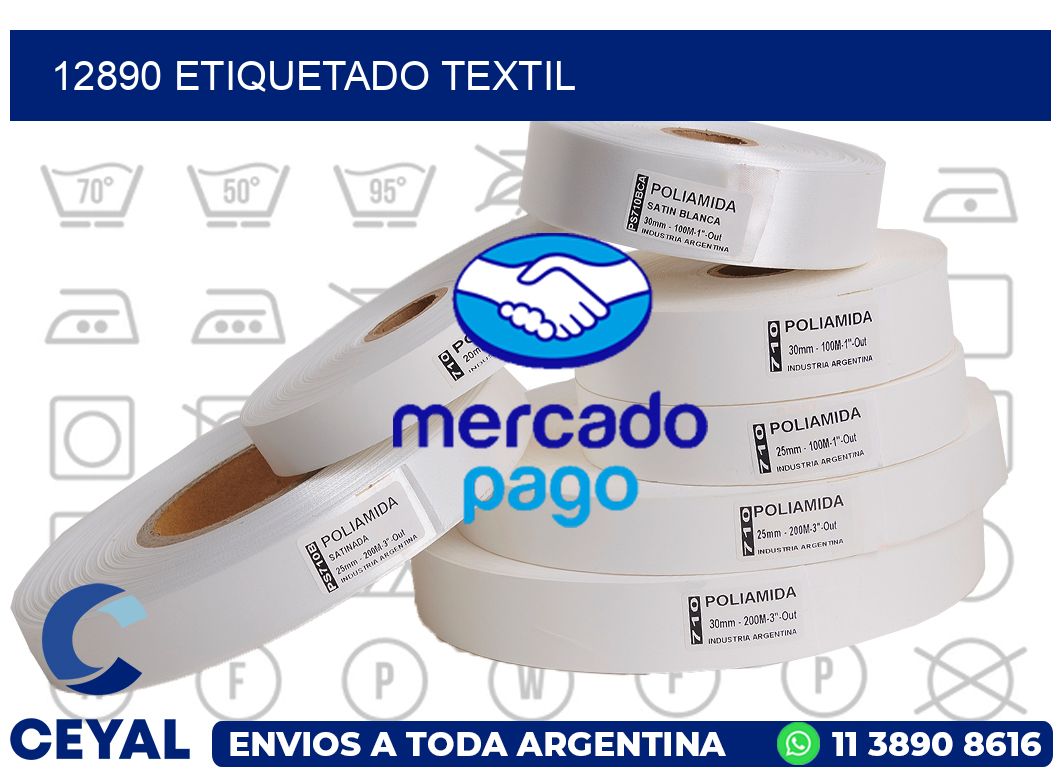 12890 Etiquetado textil