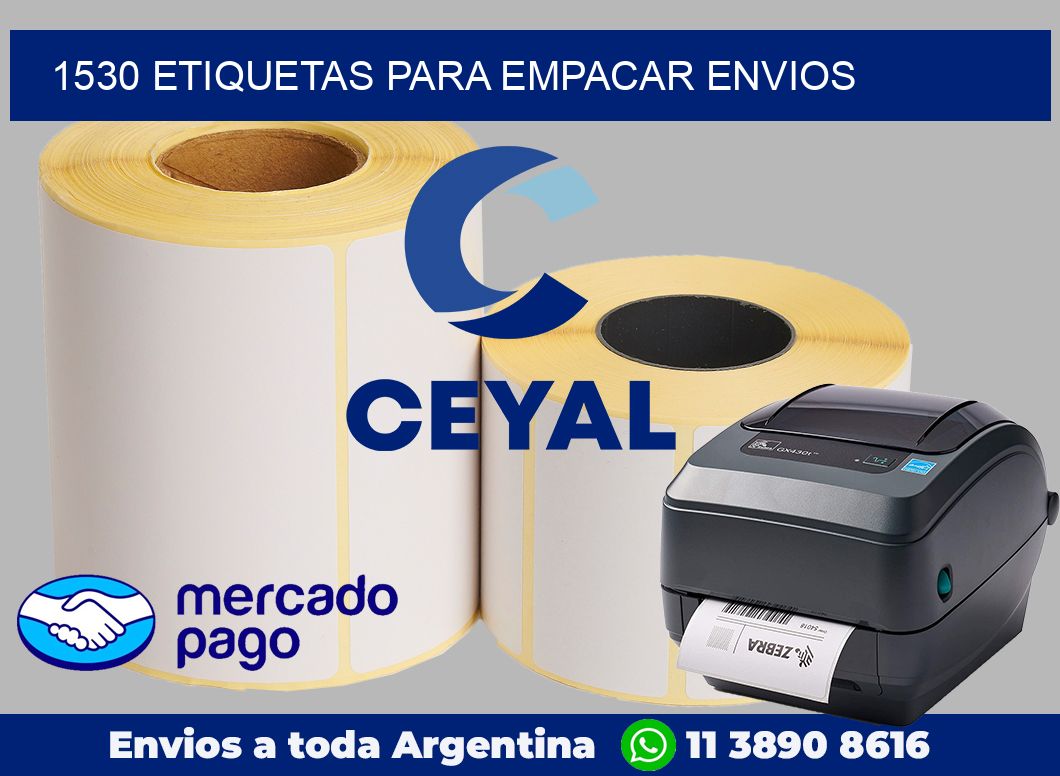 1530 Etiquetas para empacar envios