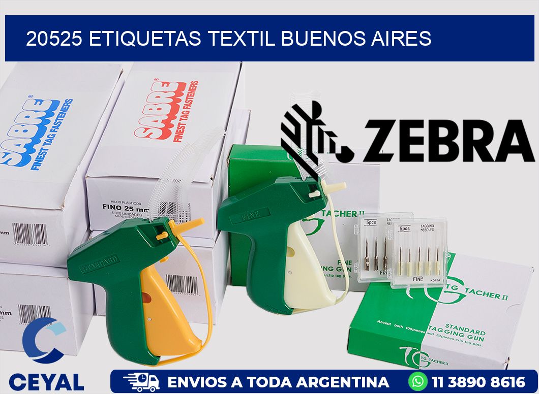 20525 etiquetas textil buenos aires