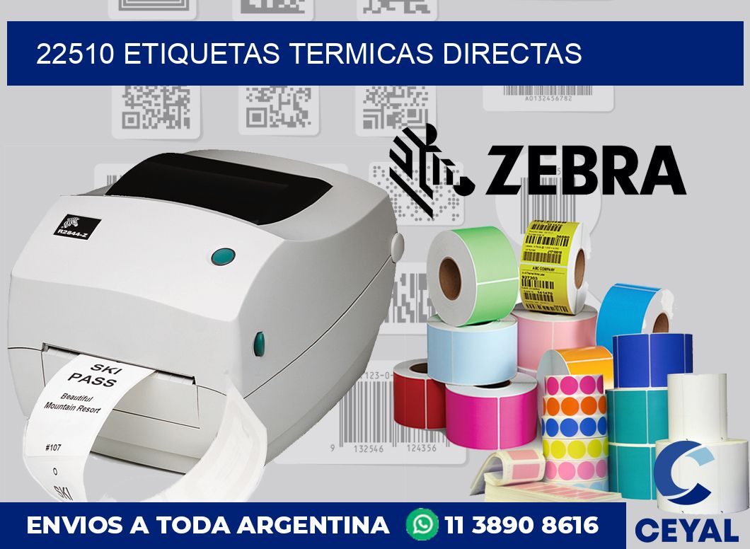 22510 Etiquetas termicas directas