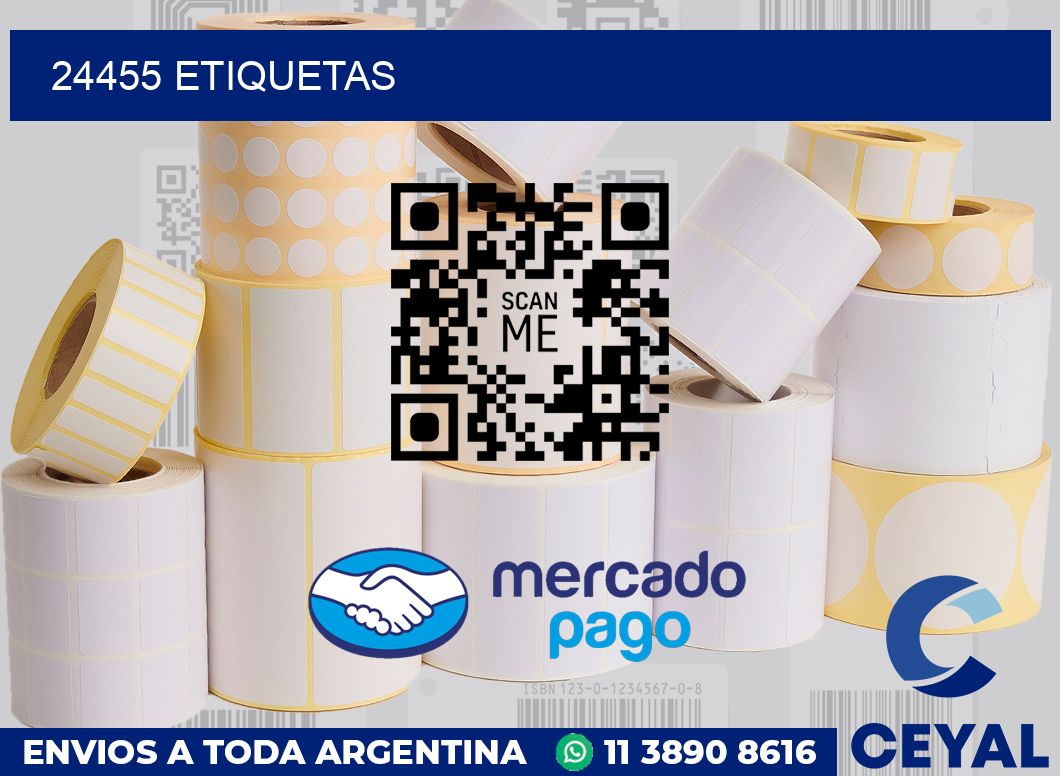 24455 etiquetas