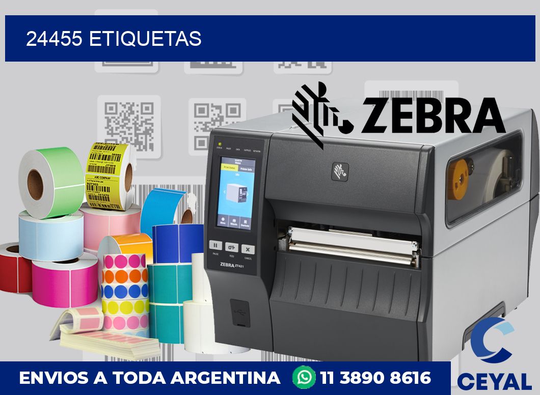 24455 etiquetas