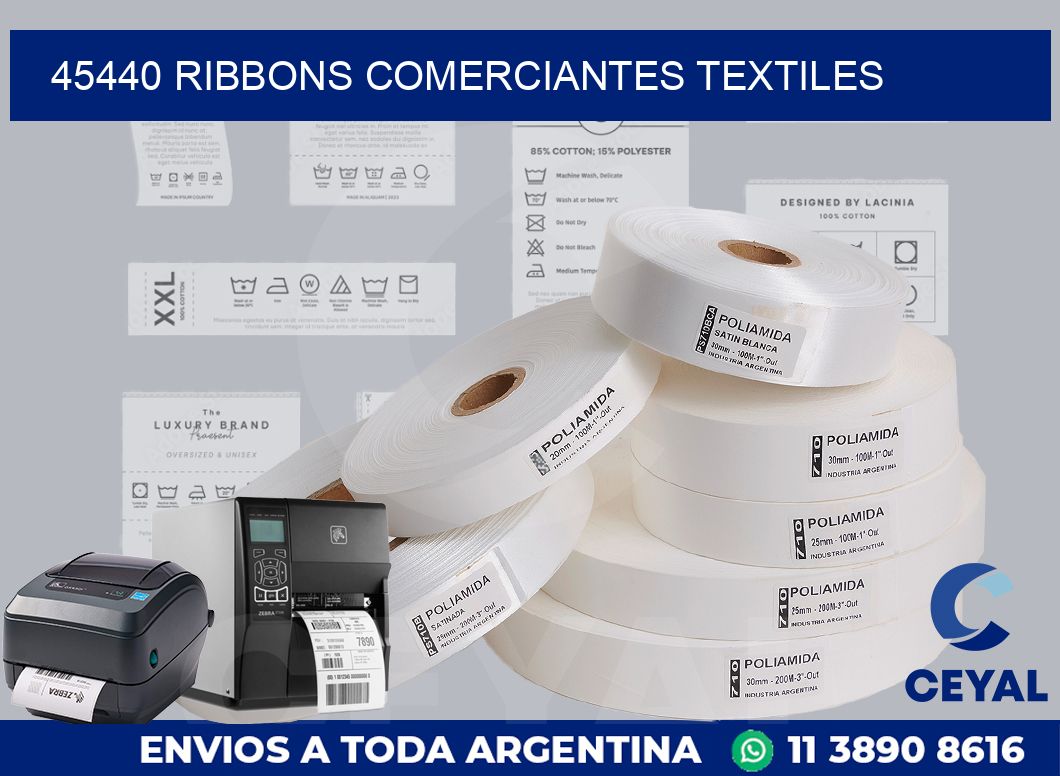 45440 ribbons comerciantes textiles