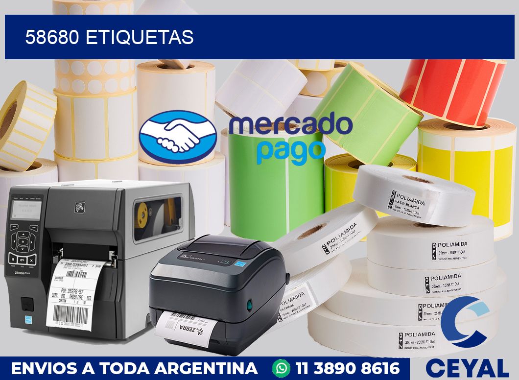 58680 etiquetas