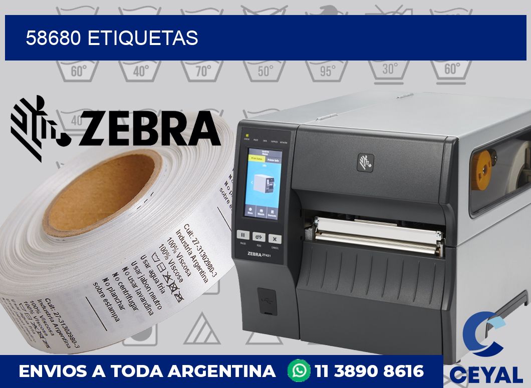 58680 etiquetas