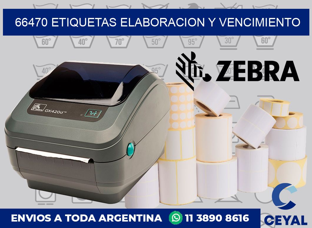 66470 Etiquetas elaboracion y vencimiento