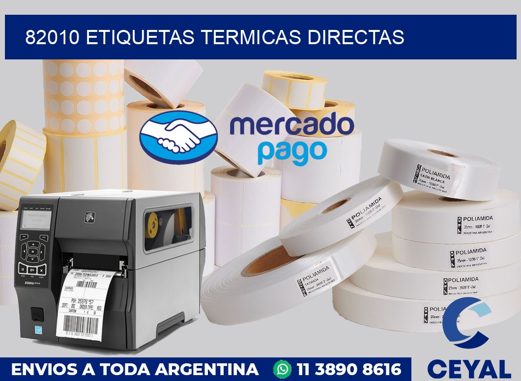 82010 Etiquetas termicas directas