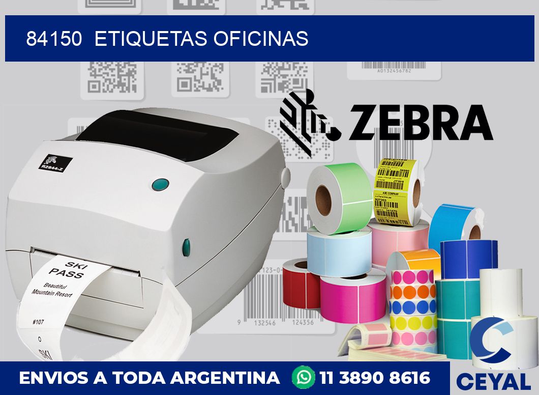84150  Etiquetas oficinas