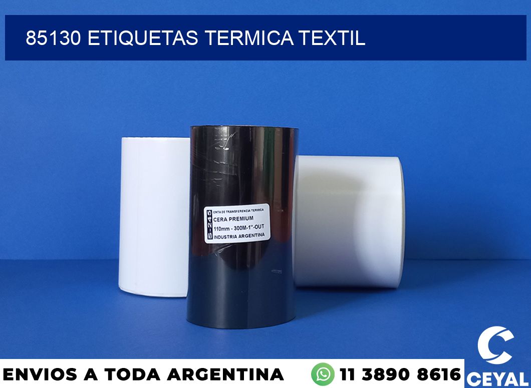 85130 etiquetas termica textil