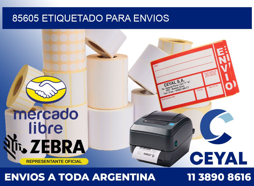 85605 Etiquetado para envios