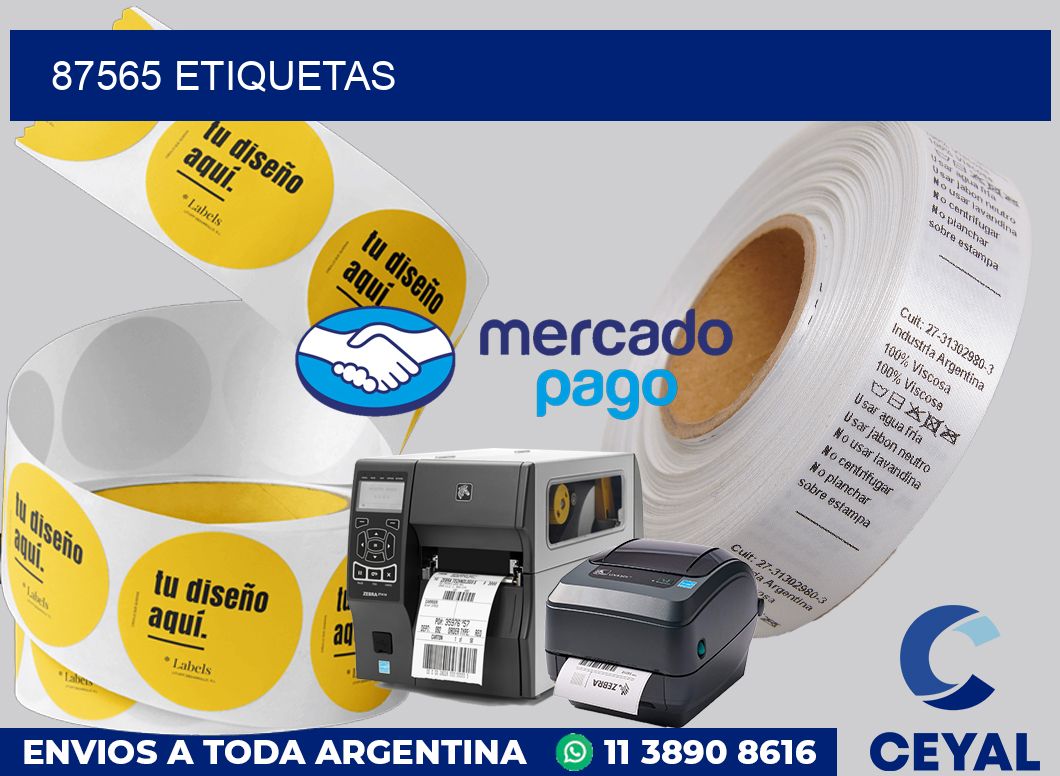 87565 etiquetas