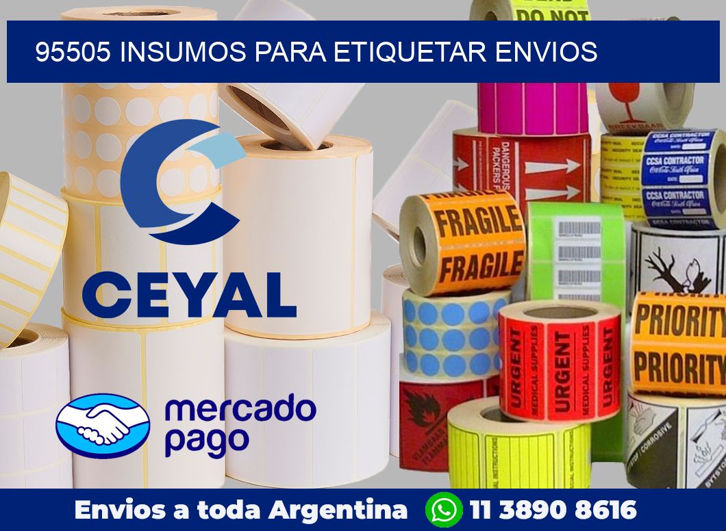 95505 Insumos para etiquetar envios
