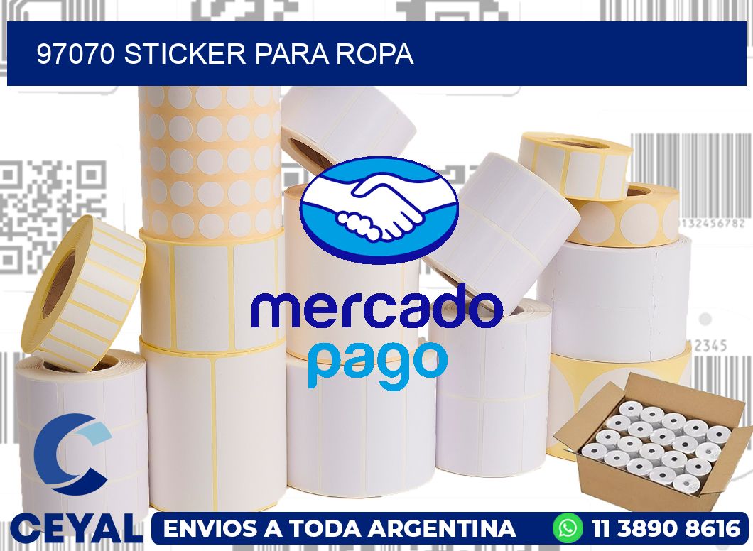 97070 Sticker para ropa