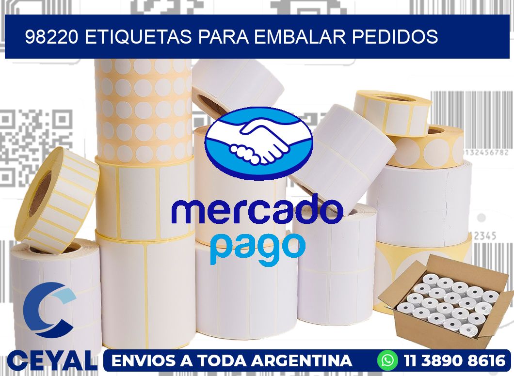 98220 Etiquetas para embalar pedidos