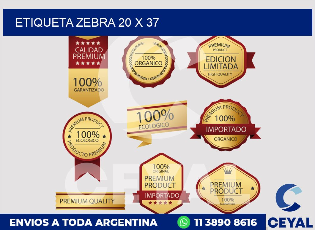 etiqueta zebra 20 x 37