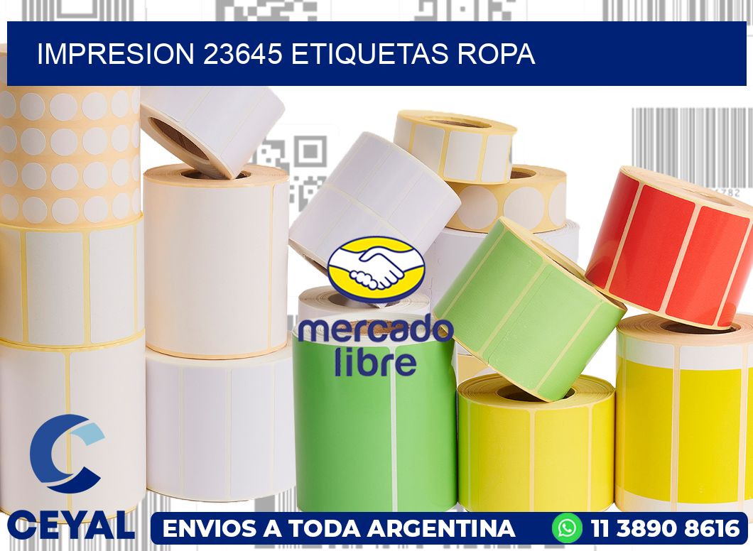 impresion 23645 etiquetas ropa