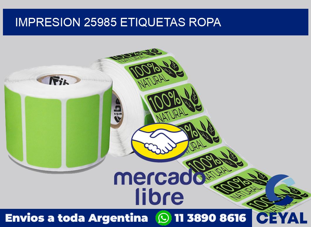 impresion 25985 etiquetas ropa