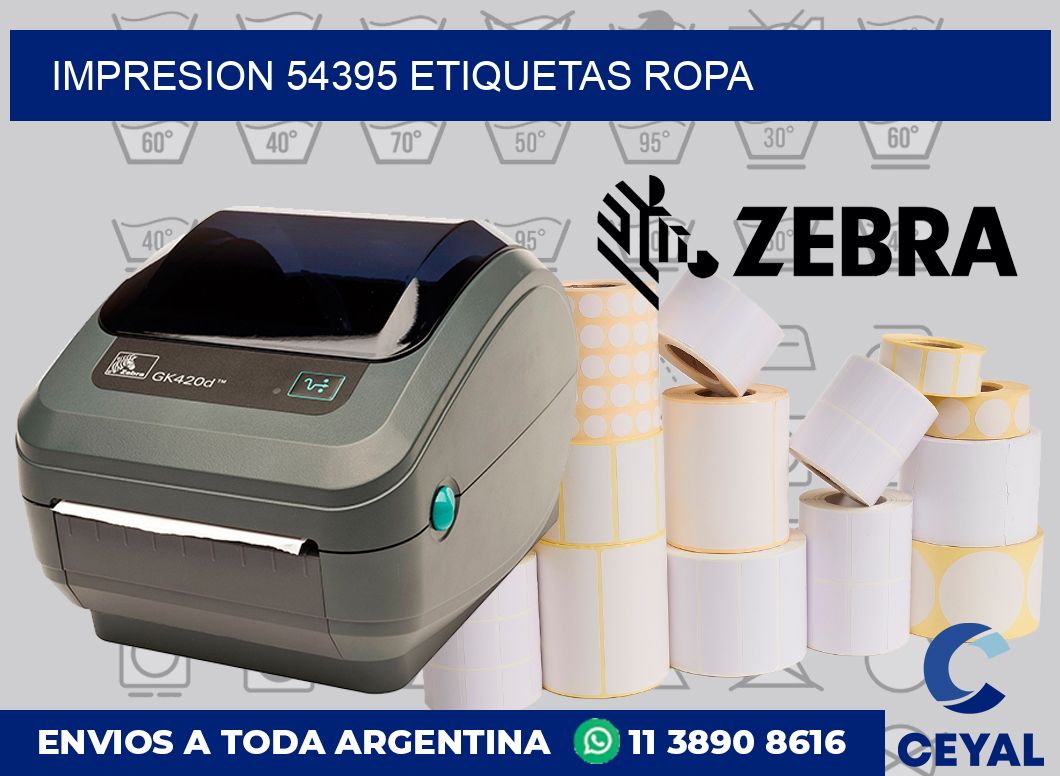 impresion 54395 etiquetas ropa