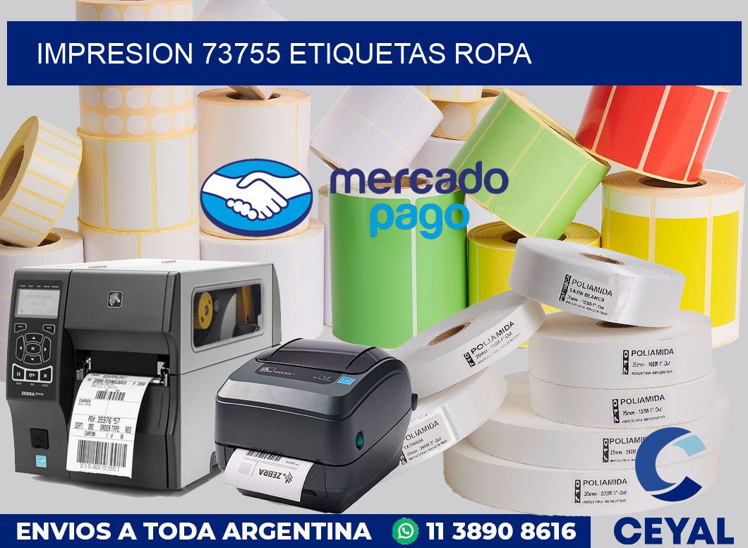 impresion 73755 etiquetas ropa