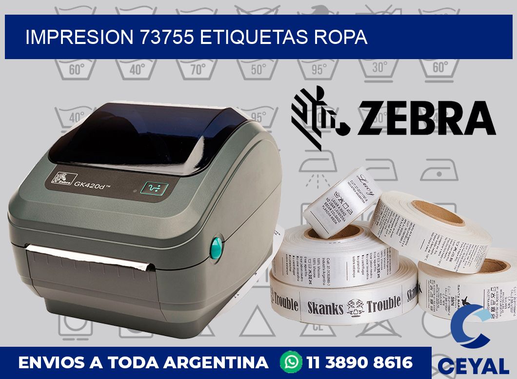 impresion 73755 etiquetas ropa