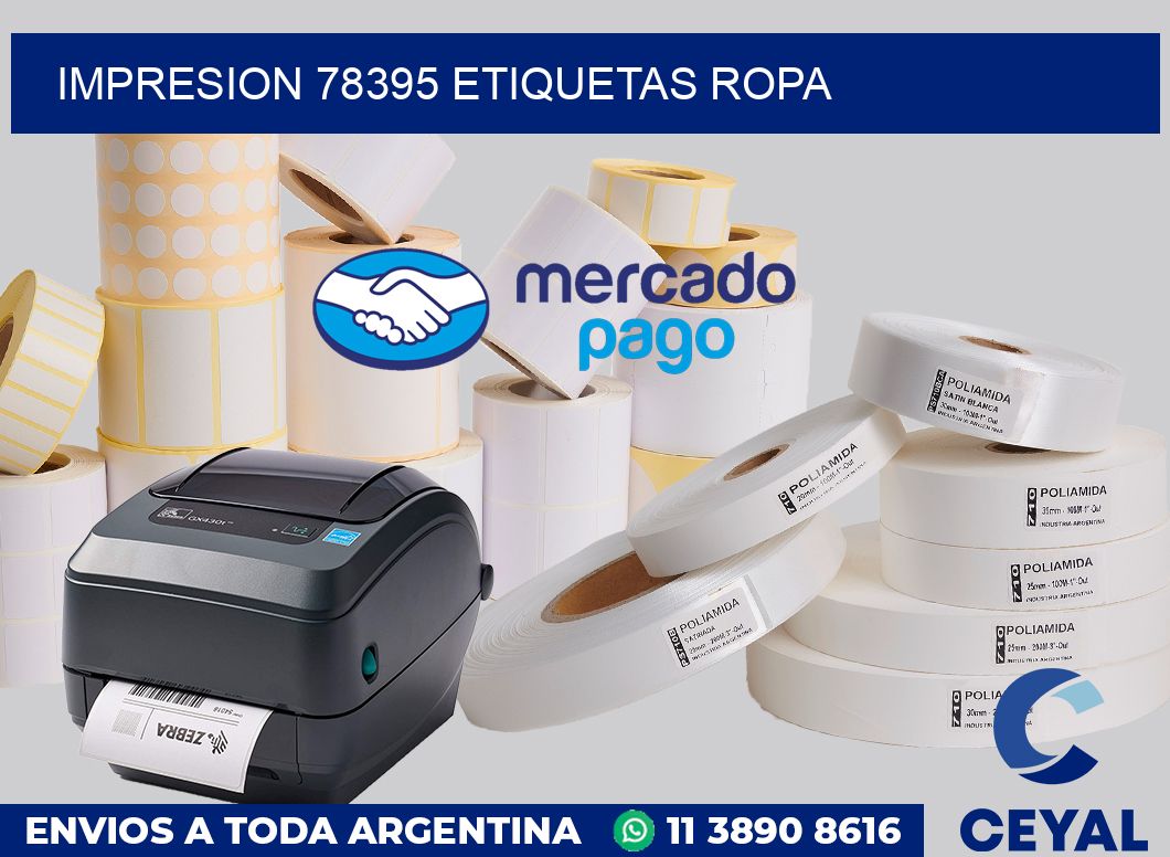 impresion 78395 etiquetas ropa