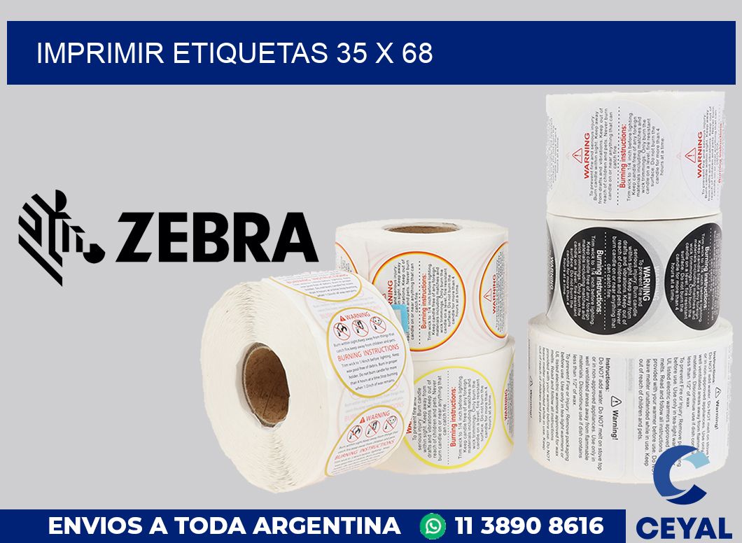 imprimir etiquetas 35 x 68
