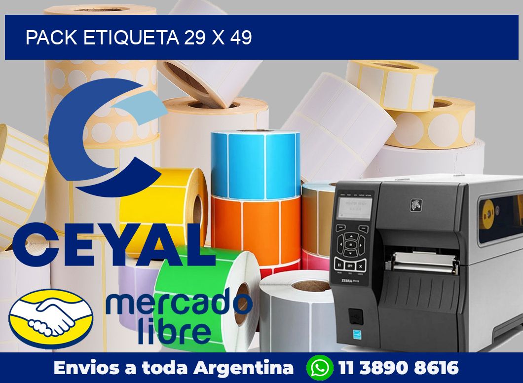 pack etiqueta 29 x 49