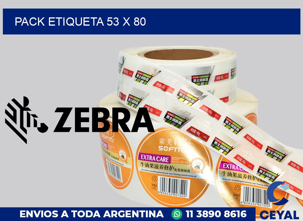 pack etiqueta 53 x 80