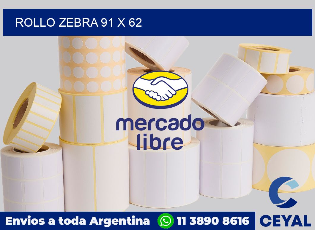 rollo zebra 91 x 62