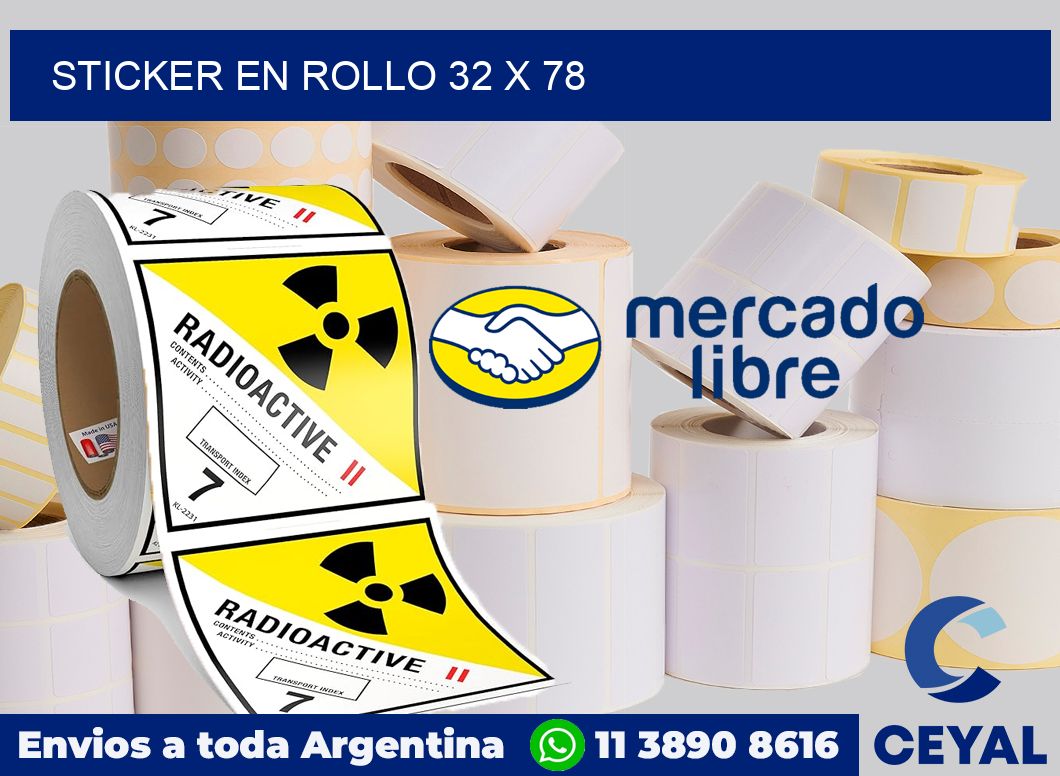 sticker en rollo 32 x 78