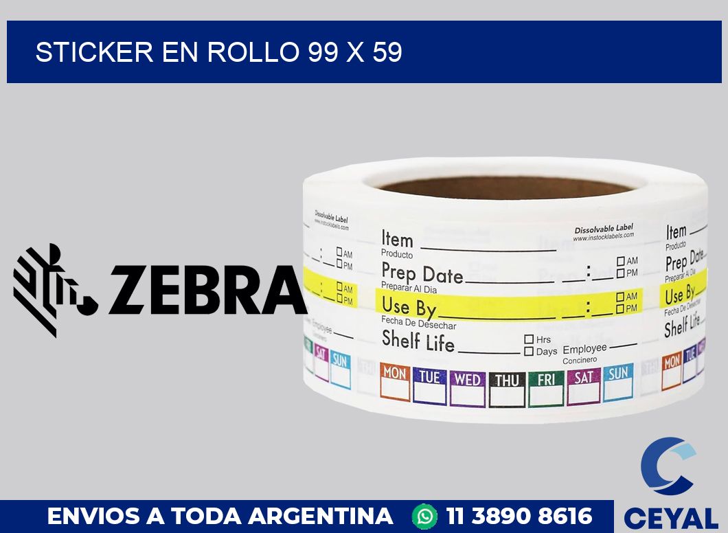 sticker en rollo 99 x 59