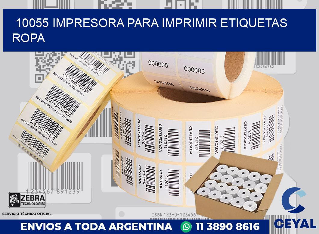 10055 IMPRESORA PARA IMPRIMIR ETIQUETAS ROPA