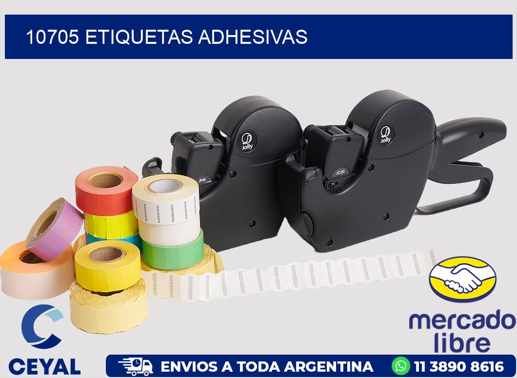 10705 ETIQUETAS ADHESIVAS