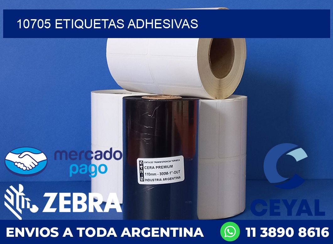 10705 ETIQUETAS ADHESIVAS
