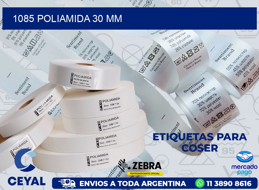 1085 POLIAMIDA 30 MM