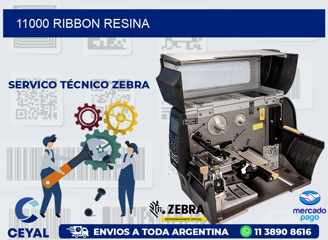 11000 RIBBON RESINA