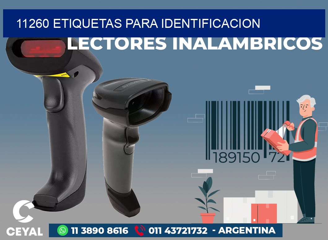 11260 ETIQUETAS PARA IDENTIFICACION