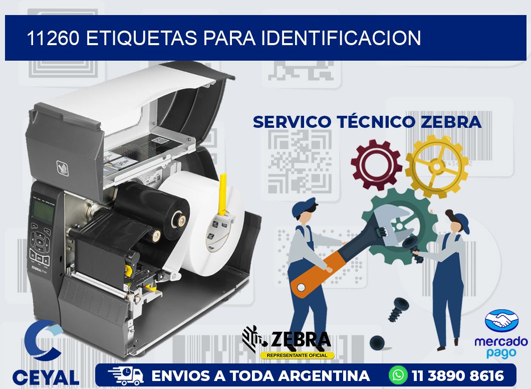 11260 ETIQUETAS PARA IDENTIFICACION