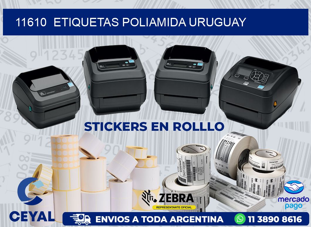 11610  ETIQUETAS POLIAMIDA URUGUAY