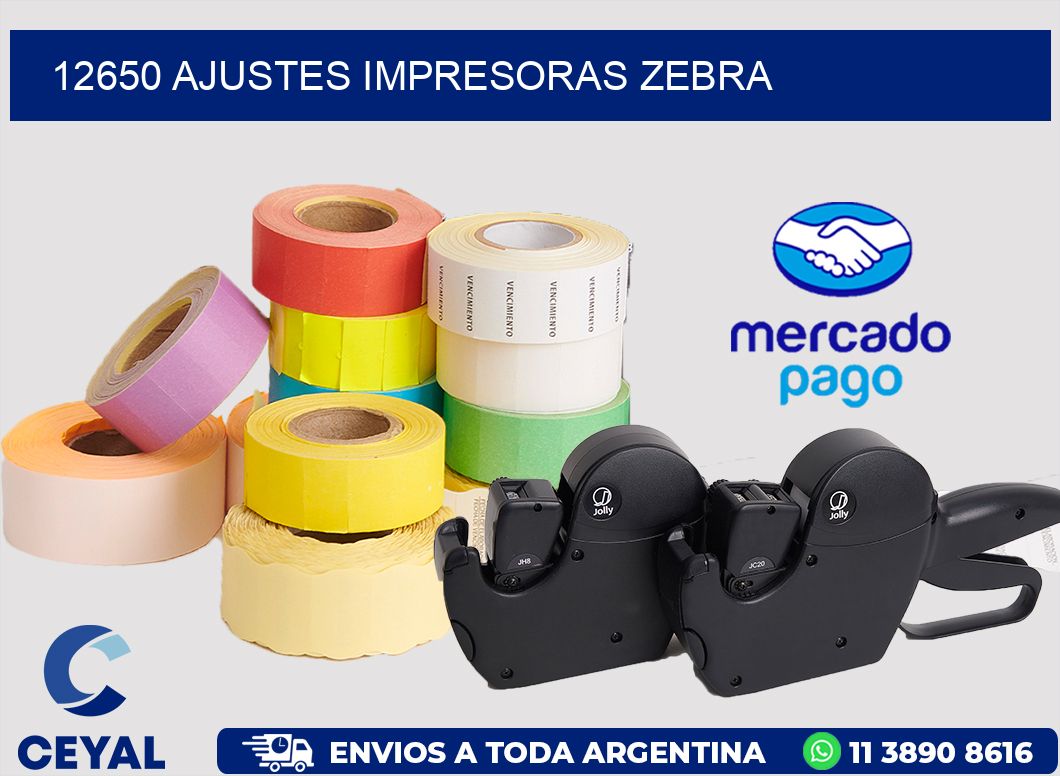 12650 AJUSTES IMPRESORAS ZEBRA