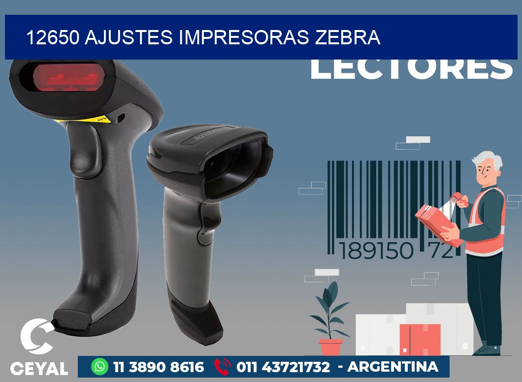 12650 AJUSTES IMPRESORAS ZEBRA