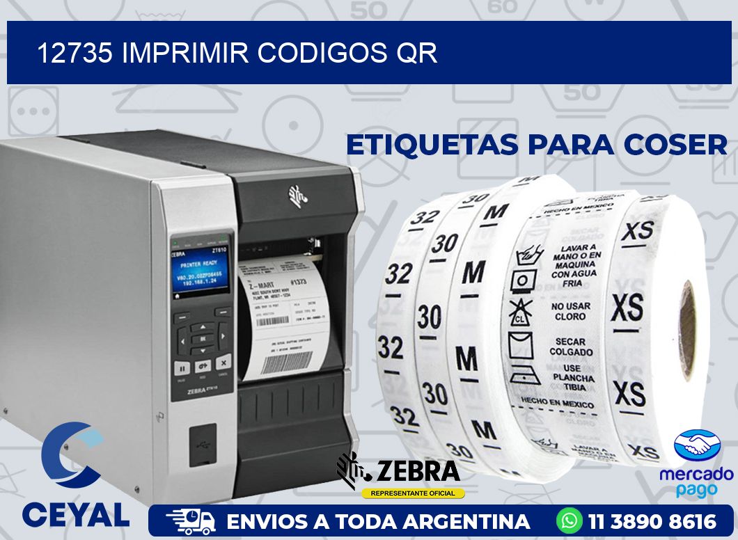 12735 IMPRIMIR CODIGOS QR