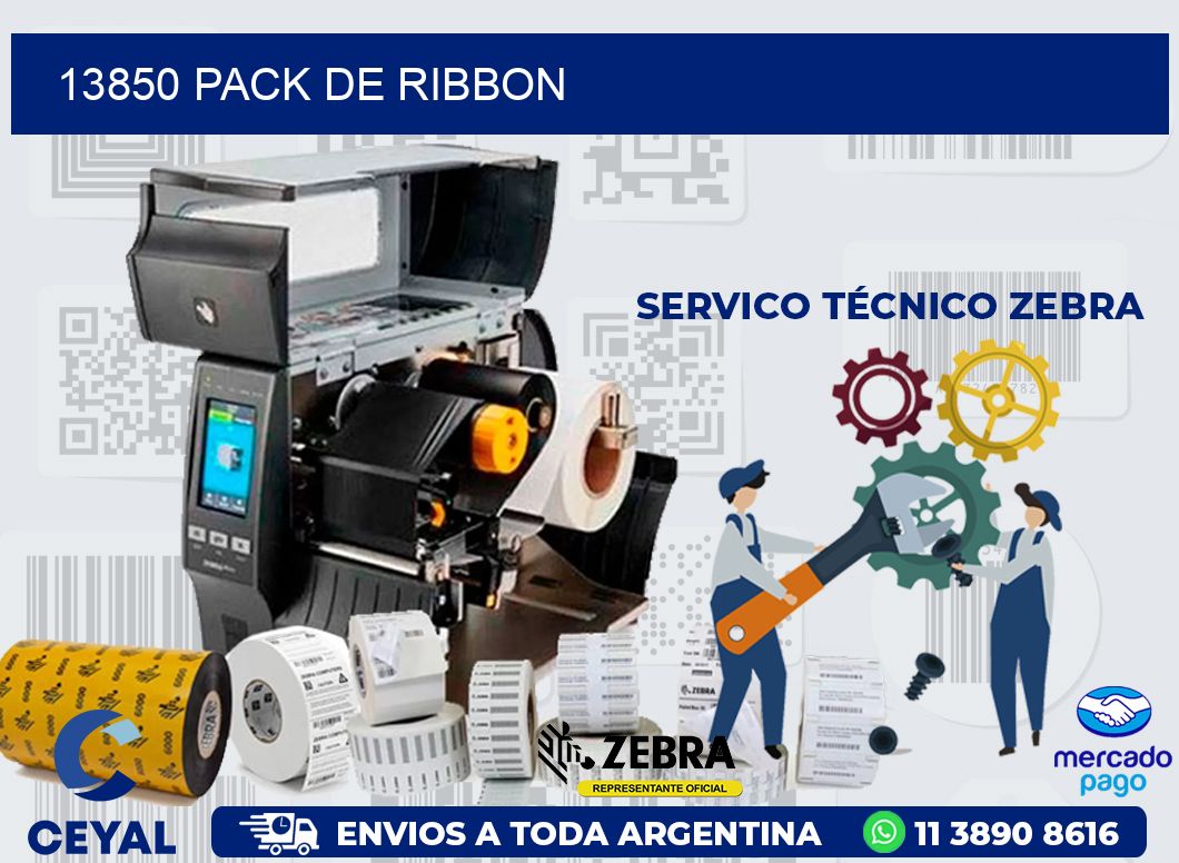 13850 PACK DE RIBBON
