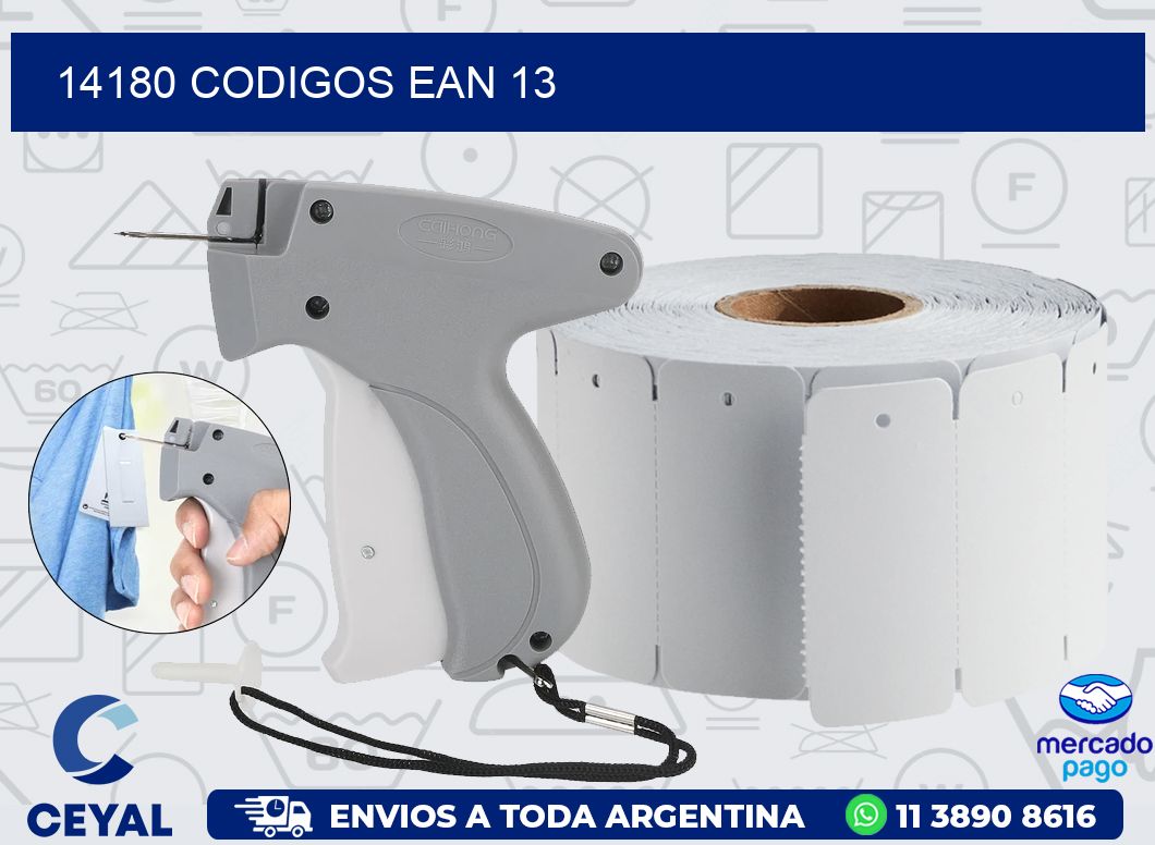 14180 CODIGOS EAN 13